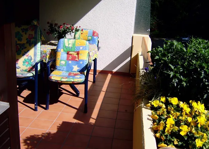 アパート Appartementhaus Im Gruen バート・ベリンゲン